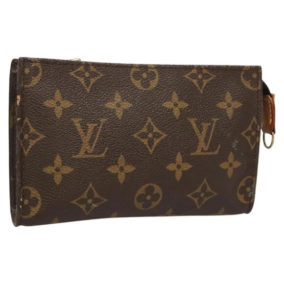 LOUIS VUITTON Monogram Bucket PM Accessory Pouch LV Auth 121169 - Picture 1 of 16